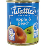 Watties Stage 1 Baby Food Apple & Peach 120g