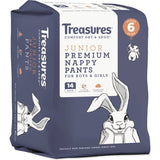 Treasures Dry & Snug Nappy Pants Junior 16+ Kg Convenience 14pack