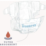 Treasures Dry & Snug Nappies Crawler 6-11kg Convenience 20pack