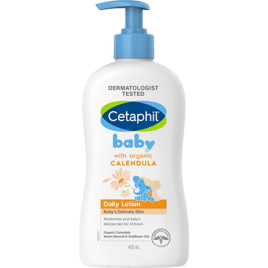 Cetaphil Baby Daily Lotion With Organic Calendula 400mL