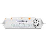 Treasures Baby Wipes Fragrance Free 80pack