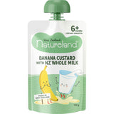 Natureland Baby Food Banana Custard 120g
