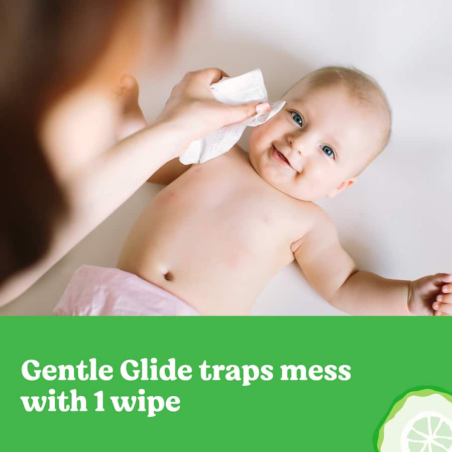 Huggies Thick Baby Wipes Cucumber & Aloe 80pack