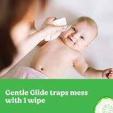 Huggies Thick Baby Wipes Cucumber & Aloe 80pack