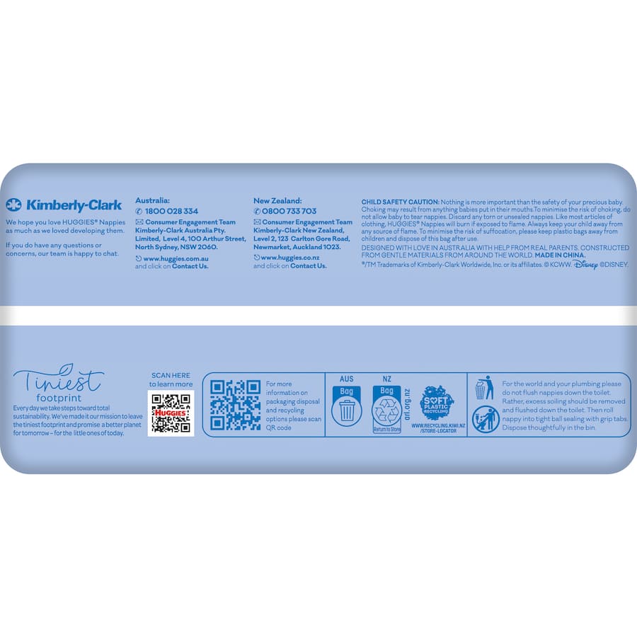 Huggies Ultra Dry Nappies Boys Size 3 (6-11kg) 22pack