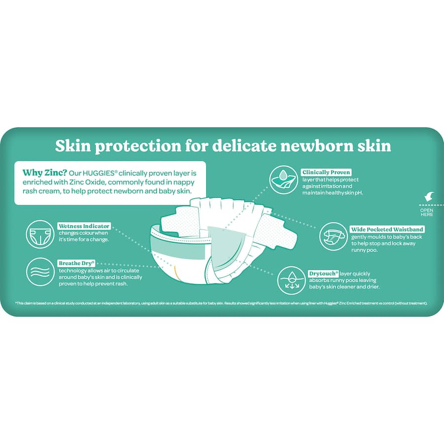 Huggies Infant Nappies Size 2 (4-8kg) Bulk pack 48pack