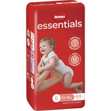 Huggies Essentials Nappies Size 5 (13-18kg) Jumbo pack 44pack