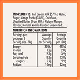 Wattie's Baby Food 8+ Months Mango Vanilla Custard Squeeze pouch 120g