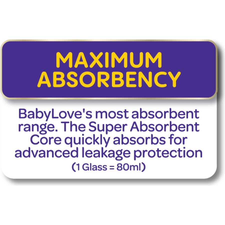 Babylove Sleepynights Bed Wetting Pants 4-7 Years 9pack