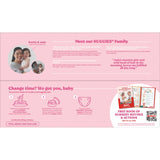 Huggies Ultra Dry Nappies Girls Size 4 (10-15kg) Jumbo pack 72pack