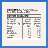 Wattie's Baby Food 4-6+ Months Pear, Banana & Apple Pouch 120g
