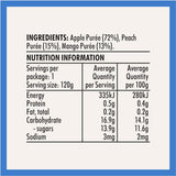 Wattie's Baby Food 4-6+ Months Apple, Peach & Mango Pouch 120g