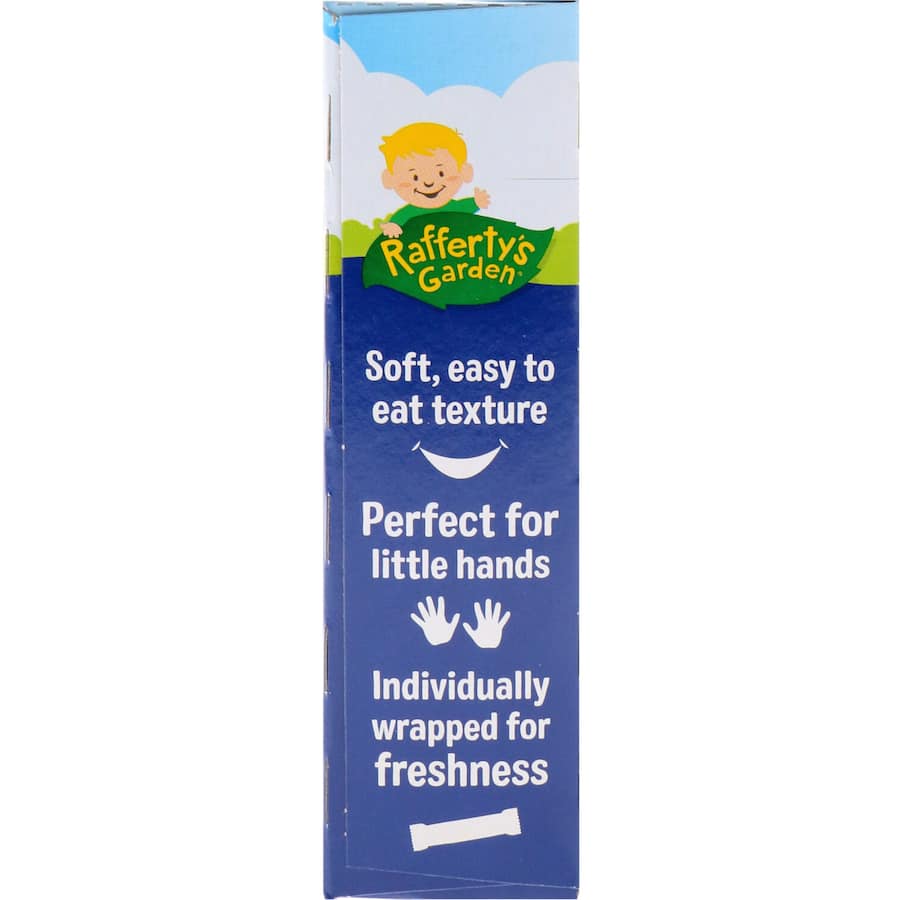Rafferty's Garden Baby Snacks 12+ Months Blueberry Banana Apple Bars 8pack