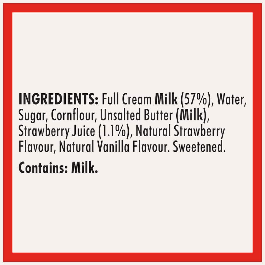 Wattie's Baby Food 8+ Months Strawberry & Vanilla Custard Pouch 120g