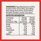 Wattie's Baby Food 6+ Months Chicken, Sweetcorn & Mango 120g