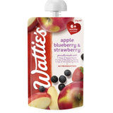Wattie's Baby Food 6+ Months Apple, Blueberry & Strawberry 120g