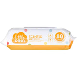 Little Ones Baby Wipes Scented 80pack