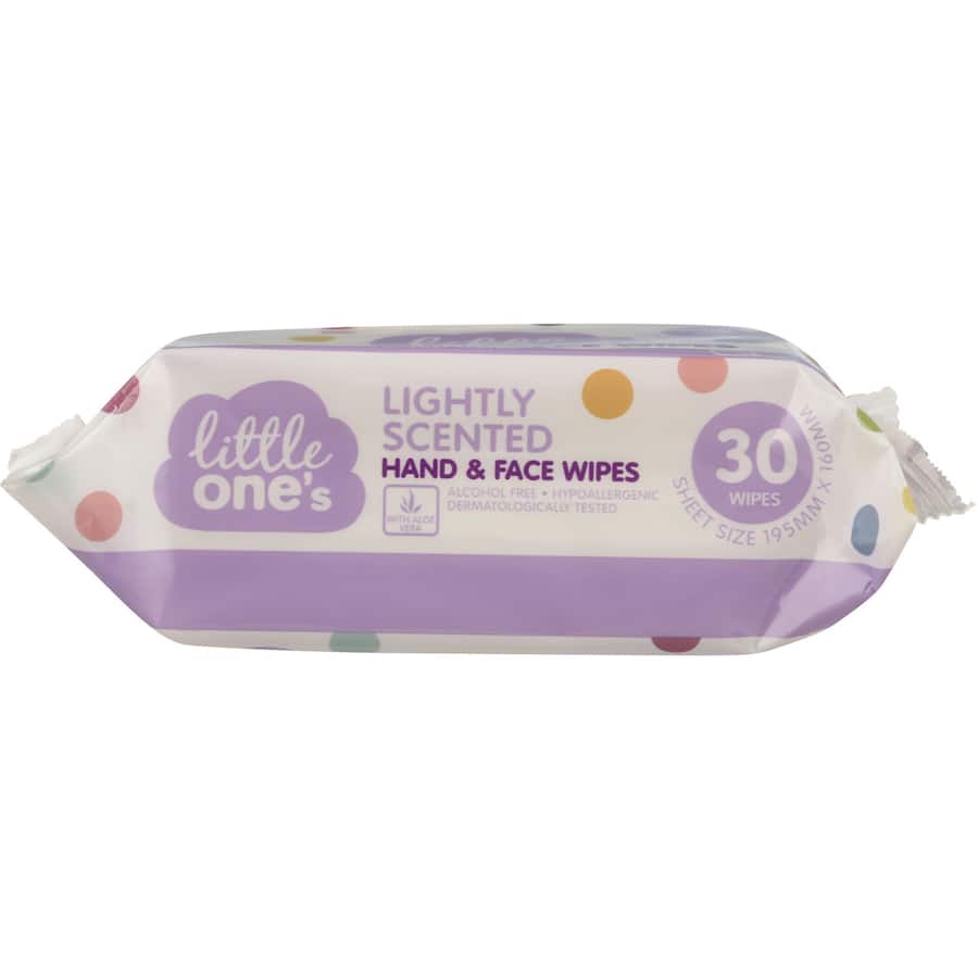 Little Ones Baby Wipes Hand & Face 30pack