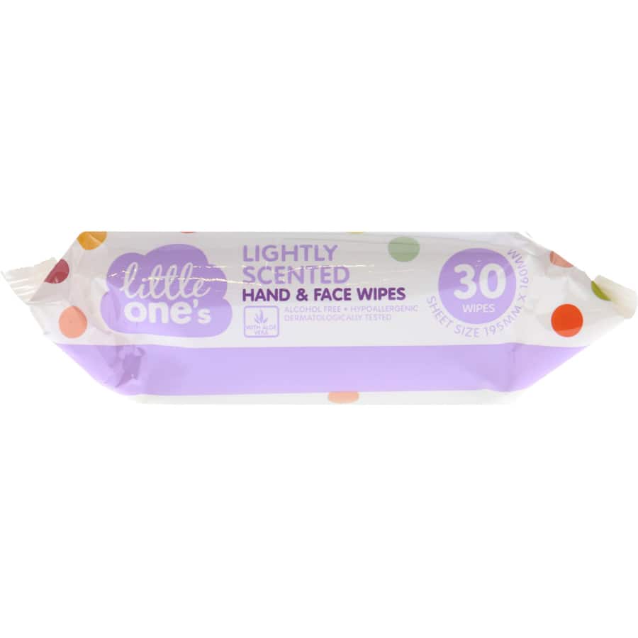 Little Ones Baby Wipes Hand & Face 30pack