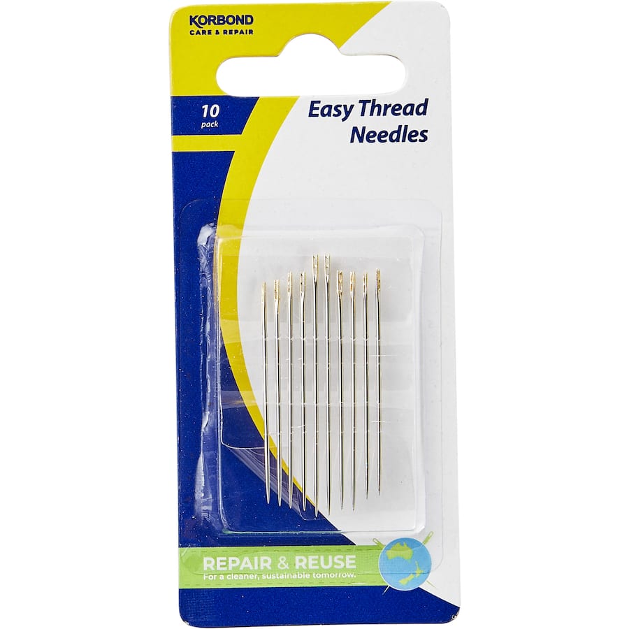 Korbond Needles Easy Thread 10pack