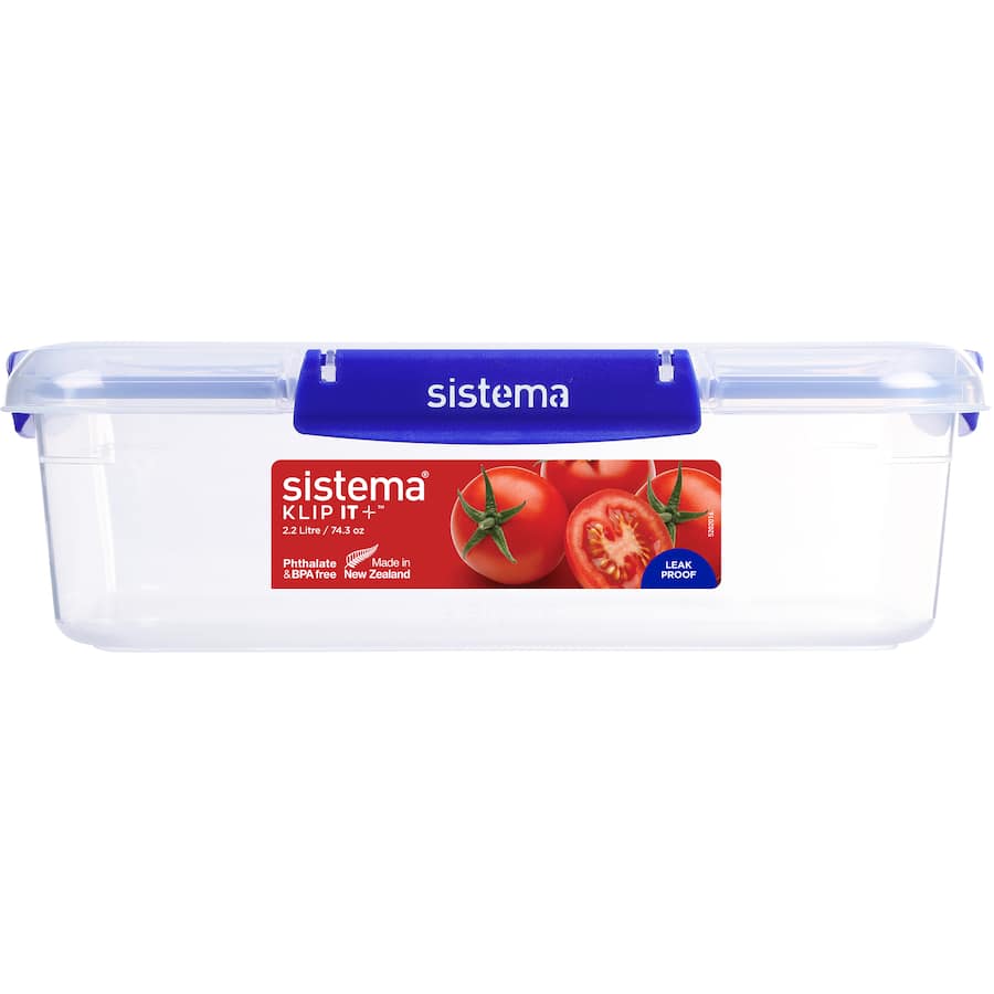 Sistema Klip It Plus Container Rectangle 2.2L