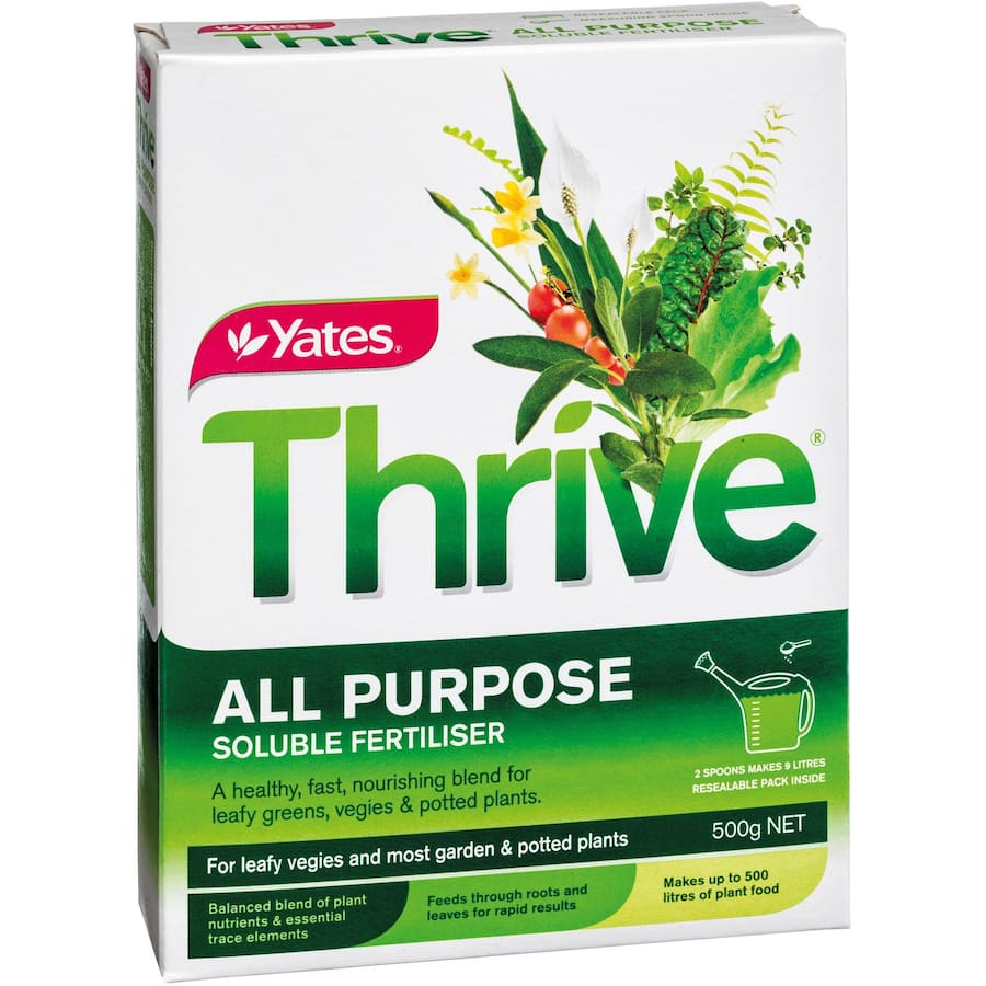 Yates Thrive All Purpose Soluble Fertiliser 500g