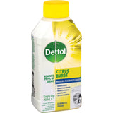 Dettol Antibacterial 5 In 1 Washing Machine Cleaner Citrus Burst 250mL