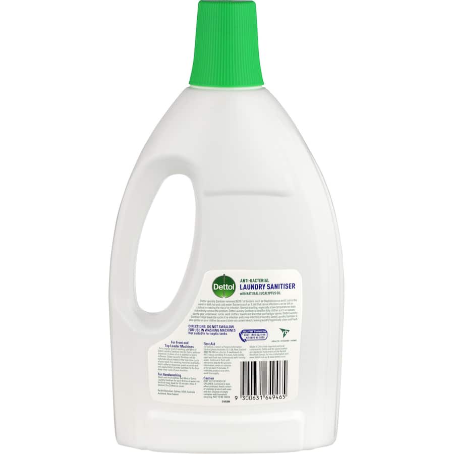 Dettol Antibacterial Laundry Sanitiser Natural Eucalyptus 1.5L