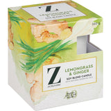 Zenzone Scented Candle Lemongrass & Ginger 260g