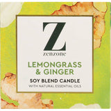 Zenzone Scented Candle Lemongrass & Ginger 260g