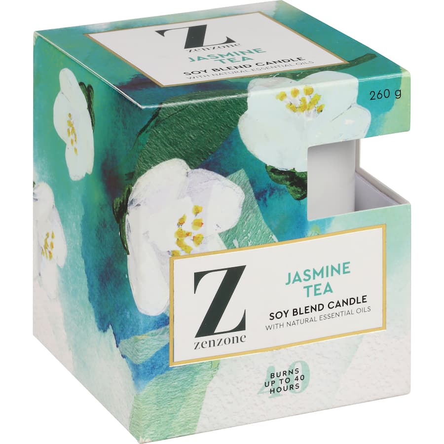 Zenzone Scented Candle Jasmine Tea 260g