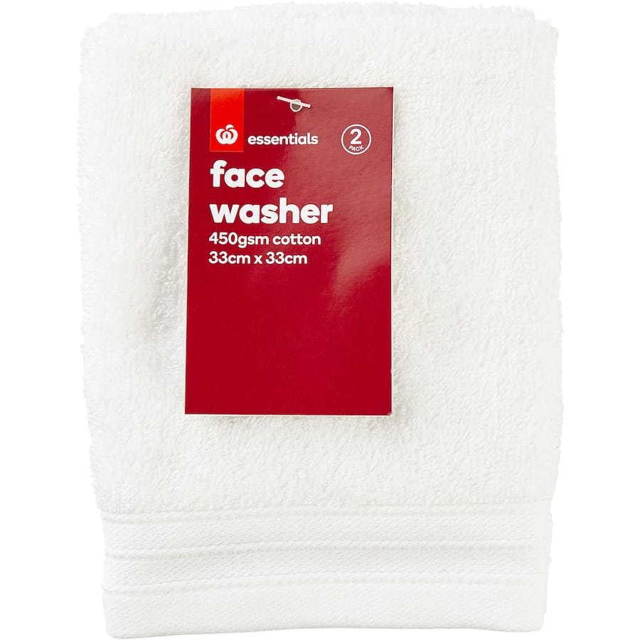 Essentials Face Washer  450g 2pack