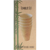 Eco Warrior Bamboo Tumblers  4pack