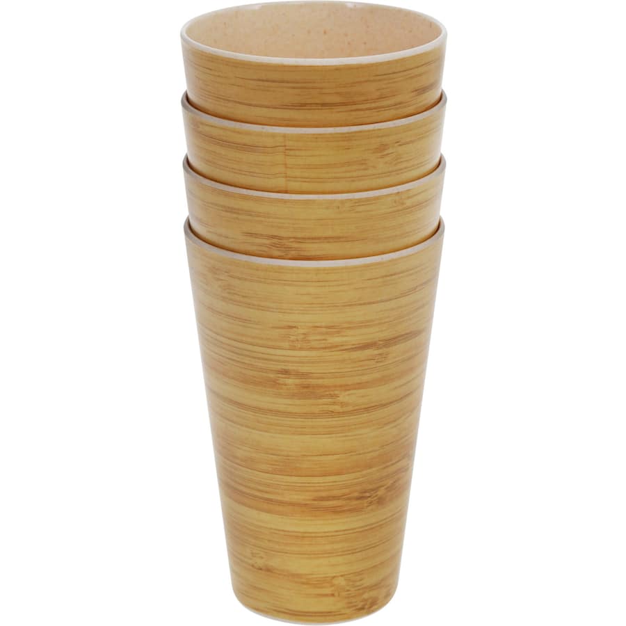 Eco Warrior Bamboo Tumblers  4pack