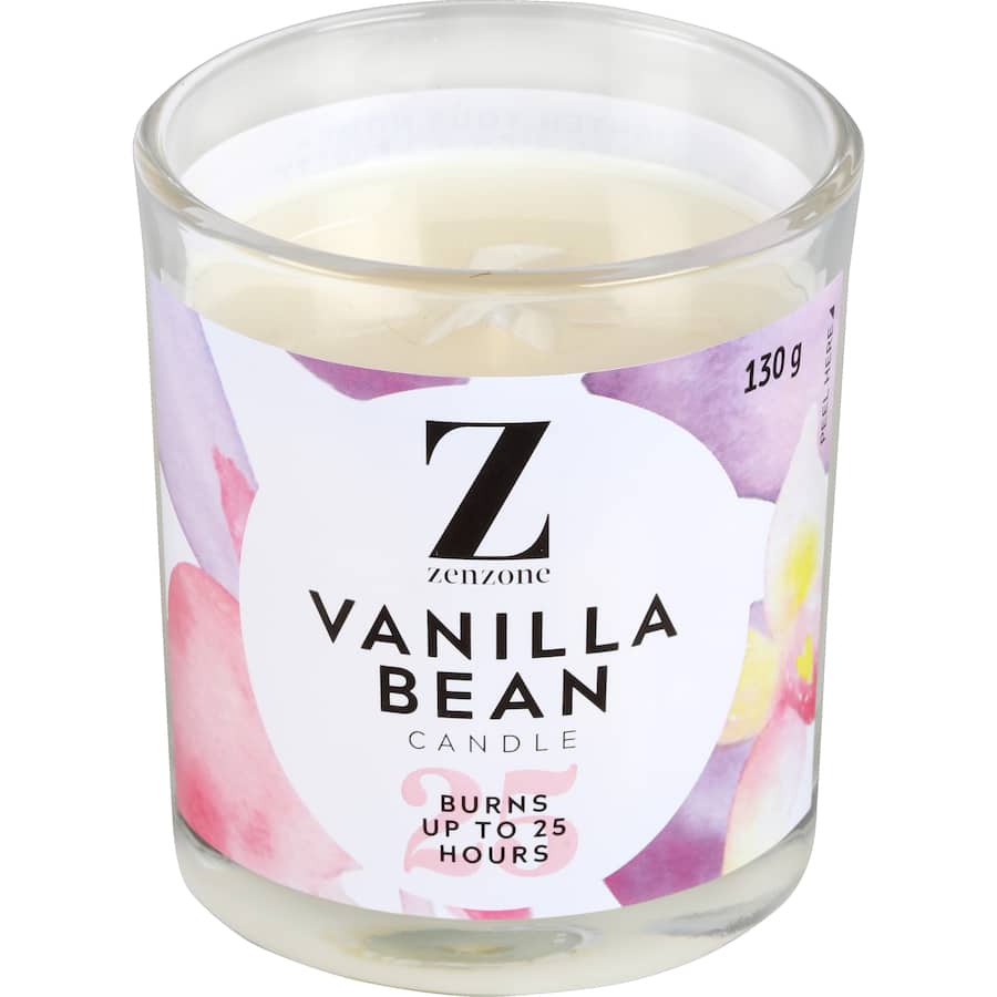 Zenzone Scented Candle Vanilla Bean 130g