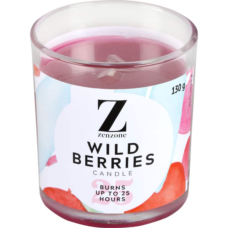 Zenzone Scented Candle Berry 130g