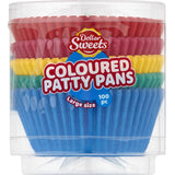Dollar Sweets Large Patty Pans Assorted 100pack