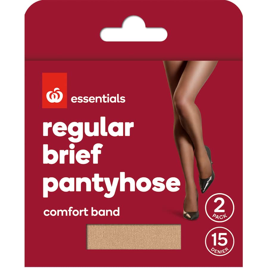 Essentials Pantyhose Regular Brief Natural 15 Denie 2pr