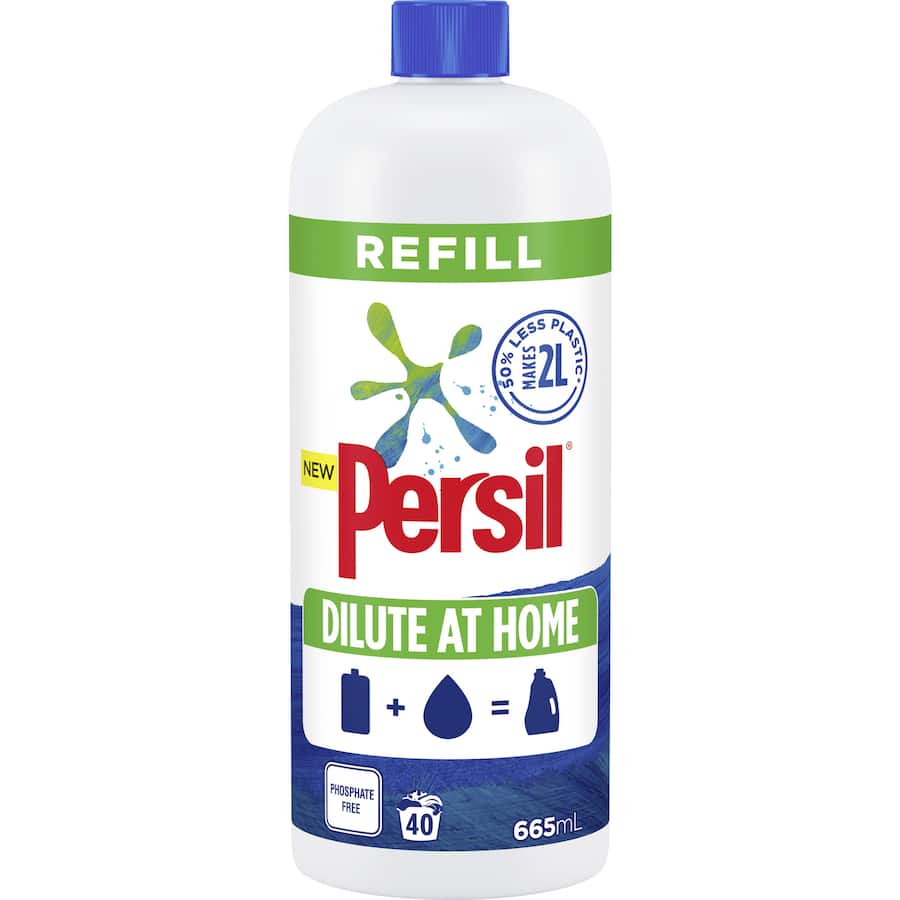 Persil Laundry Liquid Active Dilute At Home Refill 665mL