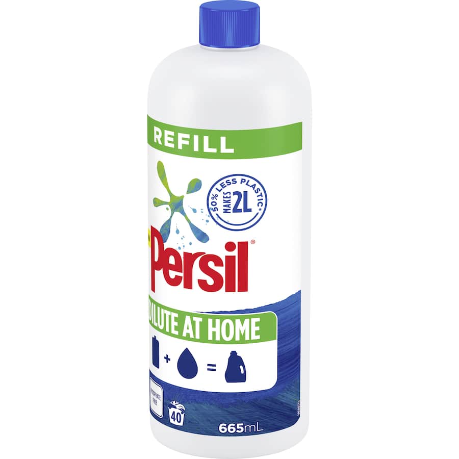 Persil Laundry Liquid Active Dilute At Home Refill 665mL