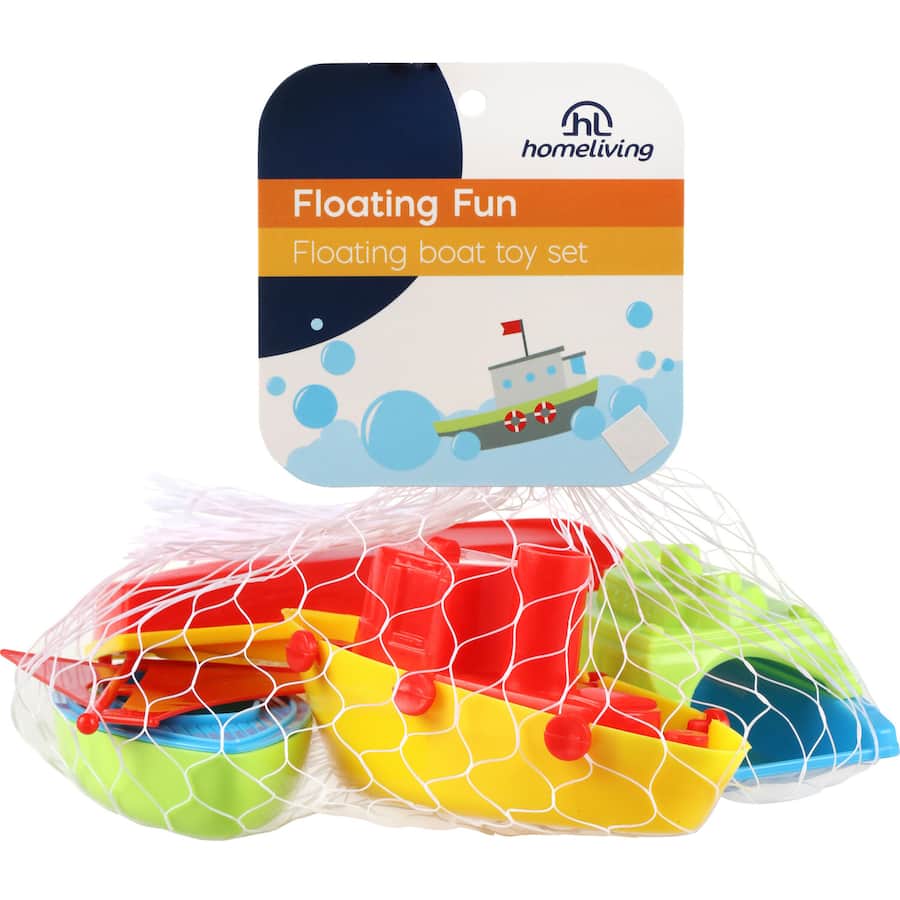 Homeliving Floating Boat Set  4pack