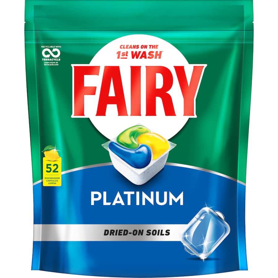 Fairy Dishwasher Tablets Platinum Plus 52pack