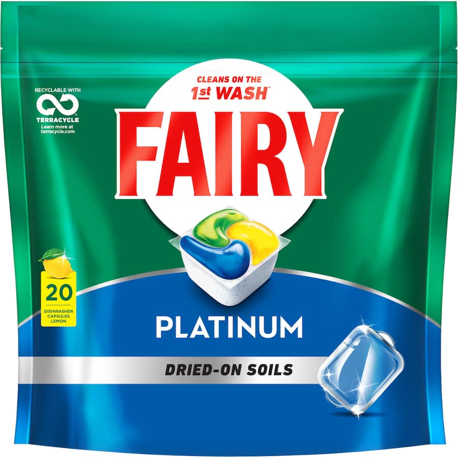 Fairy Dishwasher Tablets Platinum Plus 20pack