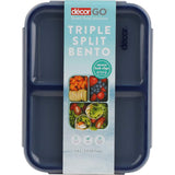 Decor Go Bento Lunch Box Triple Split 1.4L