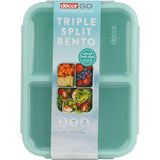 Decor Go Bento Lunch Box Triple Split 1.4L