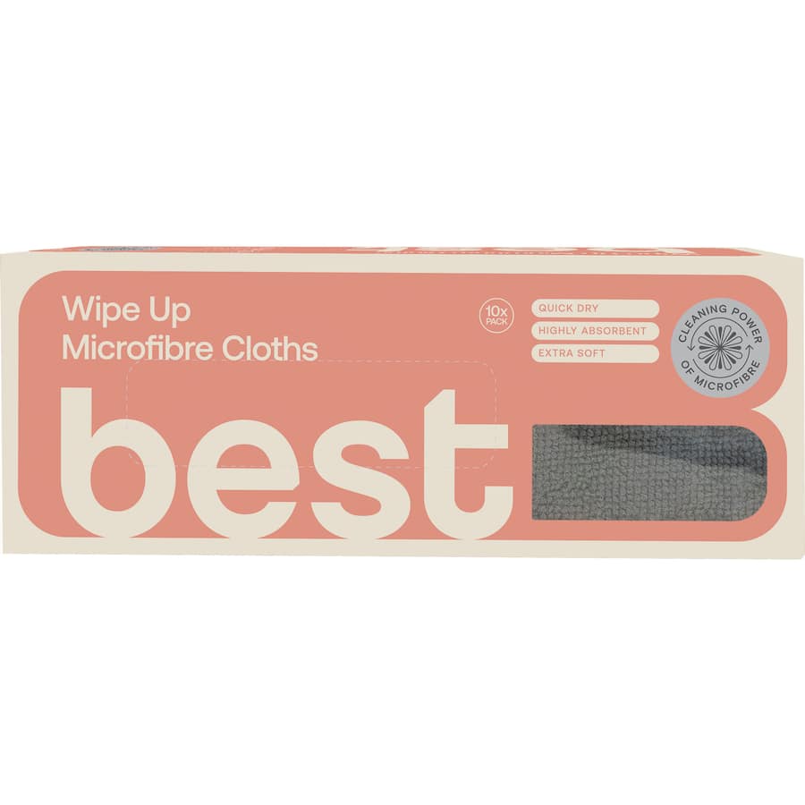 Best Microfibre Cloths In A Box 10pack
