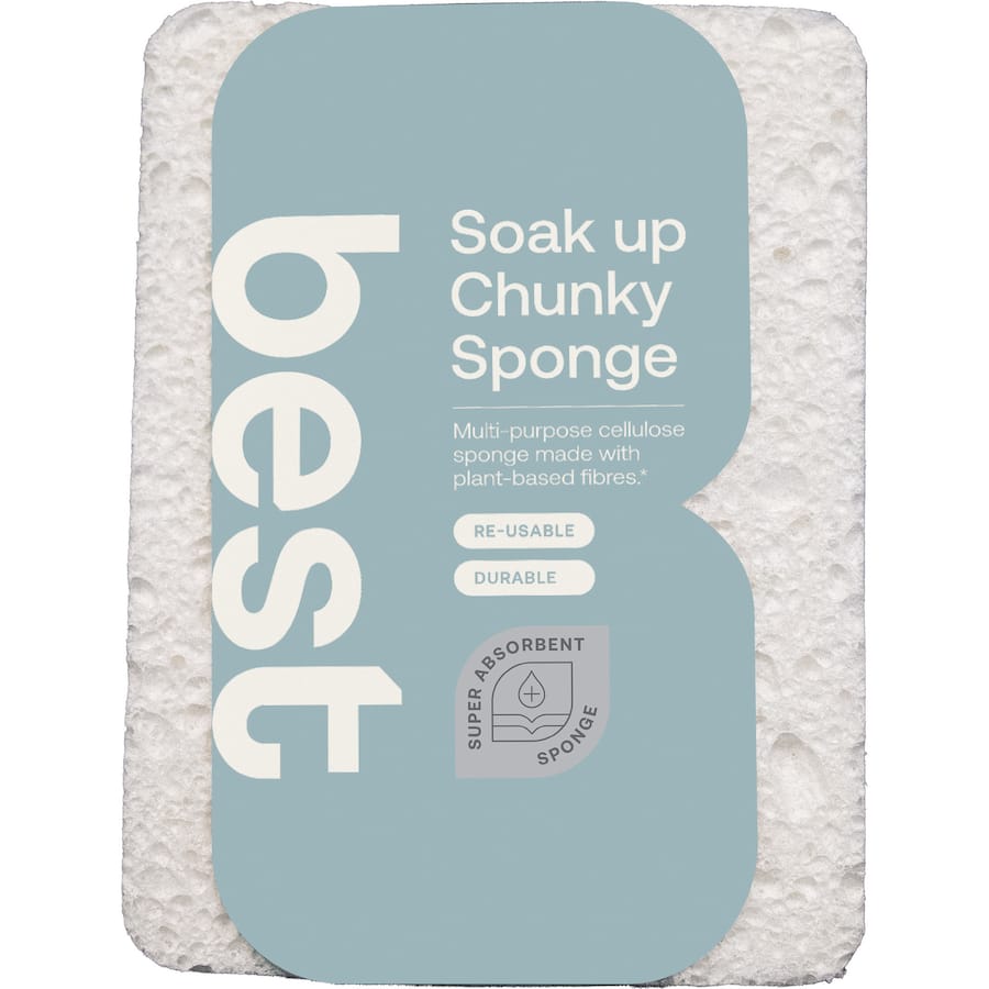 Best Eco Chunky Sponge 1pack