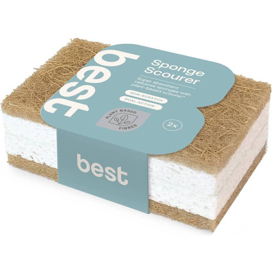 Best Eco Sponge Scourer 2pack