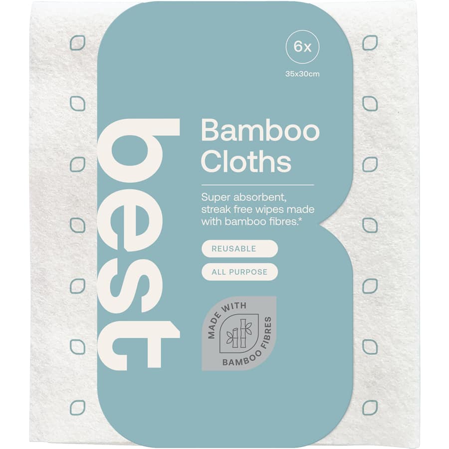 Best Bamboo Cleaning Cloth  6pack