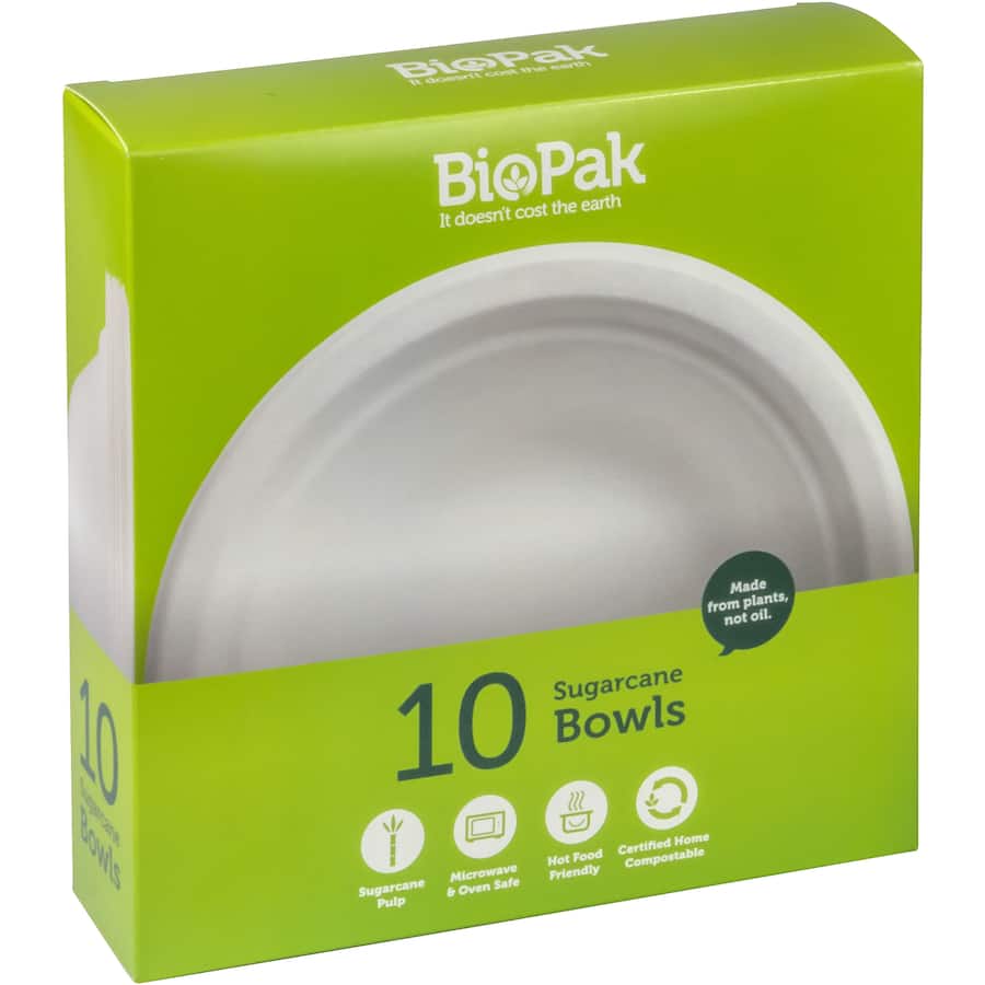 Biopak Bowls 500ml 10pack